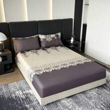 1pc Printed Fitted Sheet [Pillowcase Not Included]
