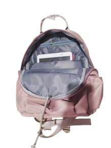 Lightweight Waterproof Backpack, Can Be Used As Handbag, Suitable For Women As A Coin Purse When Going Out, Or Shopping Bag, Also Suitable For Moms As Bottle Bag For Shopping, Can Accommodate Laptops, Multifunctional Classic Women Backpack With Pom Pom Pendant, Suitable For Girls, Elementary, Middle, Junior College Students And Graduates, Suitable For Travel, Business And Newbies., School Backpack