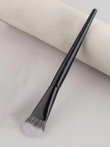 1支粉底刷/散粉/眼影刷/液体/膏状腮红混合斜角专业化妆刷，47#，粉底刷/遮瑕刷/腮红刷/修容刷/腮红刷/古铜粉刷/散粉刷/粉底刷/腮红刷，赠品 - 黑色 - 查看 4