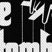 Entombed Godfather Logo Patch (Black/White) - Black and White - View 2