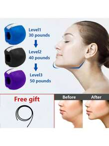 Fitness Face Massager For Men, Jawline Exerciser, Muscle Chewing Ball, Chewing Bite Trainer, Fitness Accessory