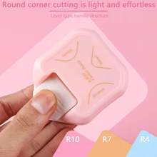 3 Way Corner Rounder Punch, 4mm, 7mm, 10mm 3 In 1 Corner Rounder For Paper Crafts, Envelope Punch Board,Hole Puncher, Laminate, DIY Projects, Photo Cutter,Card Making And Scrapbooking