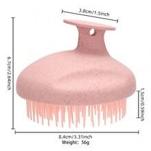 1pc Hair Washing Brush Massage Shampoo Brush Scalp Clean Comb, Bathing & Hairdressing Tool For Home - Multicolor - View 11