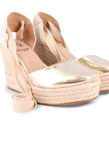 Blogger Damskie koturny i buty na płaskim obcasie Prosty Elegancki Modny