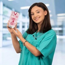 1 PEÇA Presente para Enfermeiras, Copo Térmico Isolado Tipo Garrafa com Tampa, Fatos Nutricionais de Enfermeira - Presente de Apreciação de Enfermeiras, 20 OZ (590ml)