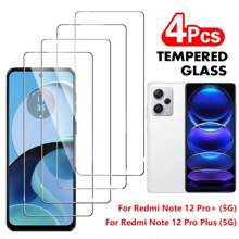 4Pcs 9H HD Transparent Tempered Glass Compatible With Xiaomi 13T 12T 11T Pro 11 Lite Compatible With Redmi Note 13 12 Pro 13C 9 9A A3 9C 9T 10 10C 11s 12s 10s 11A 9S 9 10 11 Pro Turbo 3 POCO X6 Neo C61 X3 M3 C65 C55 M4 F3 F4 GT F5 M5 M5S M6 X4 X5 Pro Screen Protector - Clear - View 19