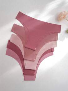 Kit com 10 Calcinhas Femininas Sem Costura Microfibra