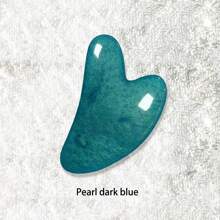 1 pezzo Gua Sha Board, raschietto Gua Sha in resina naturale per massaggi viso, collo, schiena e corpo, massaggiatore per il corpo in resina per la cura della pelle