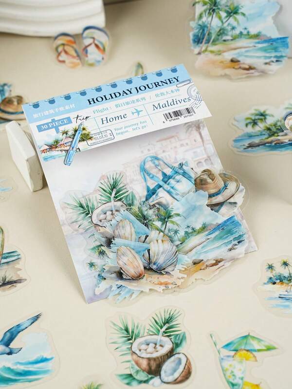 TiTiPaPa 30 قطعة من ملصقات الفن العتيقة لمدن مثل باريس ولندن وسويسرا وغيرها لتزيين الحقائب، وحالات الهواتف، وقوارير المياه، والظهور الخلفي للحقائب، ولوح التزلجوالحقائب، والدراجات النارية، والألعاب الكلاسيكية،ورقة رقيقة لديكورات قابلة للتزيين في المكتب