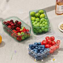 1PC Fruit Storage Containers,  Food Boxes, Suitable For The Kitchen, Refrigerator, Camping - Multicolor - View 3
