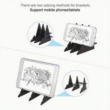 Proyector de dibujo para copiar imágenes para dibujar, almohadilla de seguimiento de pintura óptica, tableta para ver videos, herramienta de aprendizaje para dibujo para niños - Multicolor - Ver 4