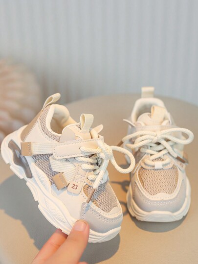 1 Par de Tênis Esportivos Leves para Crianças, Tênis de Corrida para Meninos e Meninas, Primavera/Outono