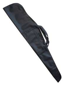 Capa Carabina Rossi Cbc Hatsan Sag Gamo 120cm C/ Alça Costas - Preto - Visão 2