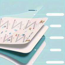 Montessori Painting Toy, Pen Control Training Erasable Paper, Fun Children's Early Education Shape Math Competition Game Exercise Book, Learning Activity Educational ToyOffice, School, Drawing,Student,Markers,Stationery,Boys,Girls,School Supplies