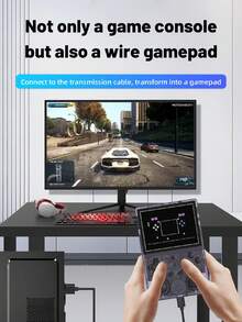 ANBERNIC RG353V 64GB [Compra 1, obtén 1 protector de pantalla + 1 cable Tipo-C] Consola de juegos portátil, consola de juegos de bolsillo retro, pantalla IPS táctil de 3.5 pulgadas, 4k + juegos clásicos, batería de 3200mAh, compatible con Android 11, sistema LINUX, con Wi-Fi incorporado para juego en línea, transmisión, compatible con HDMI, motor de vibración, compatible con auriculares estéreo de 3.5 mm, adecuado para entretenimiento diario y juegos de fiesta. Regalo de Navidad, cumpleaños y San Valentín. - Morado - Ver 8