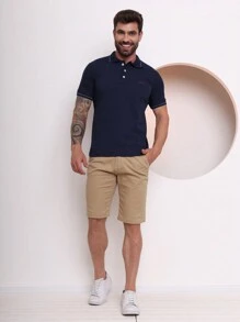 Men Polo Shirts - Azul Marino - Ver 4