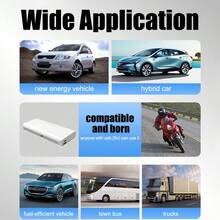 Velocímetro Reloj Accesorios para automóviles Recordatorio de alarma digital inteligente Medidor G19 HUD Pantalla de cabeza GPS de coche Brújula Medidor KM/H MPH - Negro - Ver 8