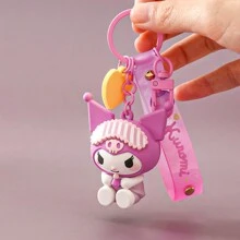 Miniso 三麗鷗角色My Melody甜心系列掛件可愛卡通鑰匙圈裝飾袋吊墜藍色星星 - 黃色 - 查看 1