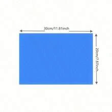 6pcs Synthetic Chamois Cloth Towel For Car Washing, Drying And Pet Grooming - Multicolor - View 2