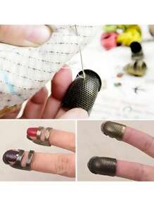 1pc Vintage Sewing Thimble - Finger Protection For Sewing - Sewing Supplies, Tools For Men
