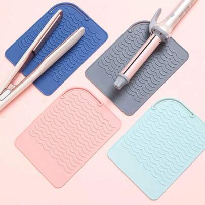 1pc Silicone Heat Resistant Pad For Flat Iron And Curling Iron, Slick Back Brush, Barber Accessories, Hair Dryer, Hair, Barber, Hair Tools, Hair Products, Hair Accessories, Edge Brush, Barber Accessories, Travel, Hair Dryer, Hair Stuff, Hair Spray, Hair Accessories, Curly Hair Products, Hair Cutting Scissors, Christmas, Barbershop, Barber Accessories, Hair Accessories, Hairdressing, Hair Dryer, Hair Hair Products, Hair Tools, Hair Stuff, Hair Care, Curly Hair Brush, Hairdressing Equipment,Hair,Travel,Hair Products,Hair Tools,Hair Stuff,Barber,Barber Accessories,Barbershop,Hairdressing Equipment