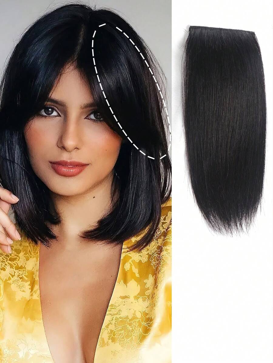 Hair Toppers For Women Synthetic Clips In Hair Topper Invisible Clips