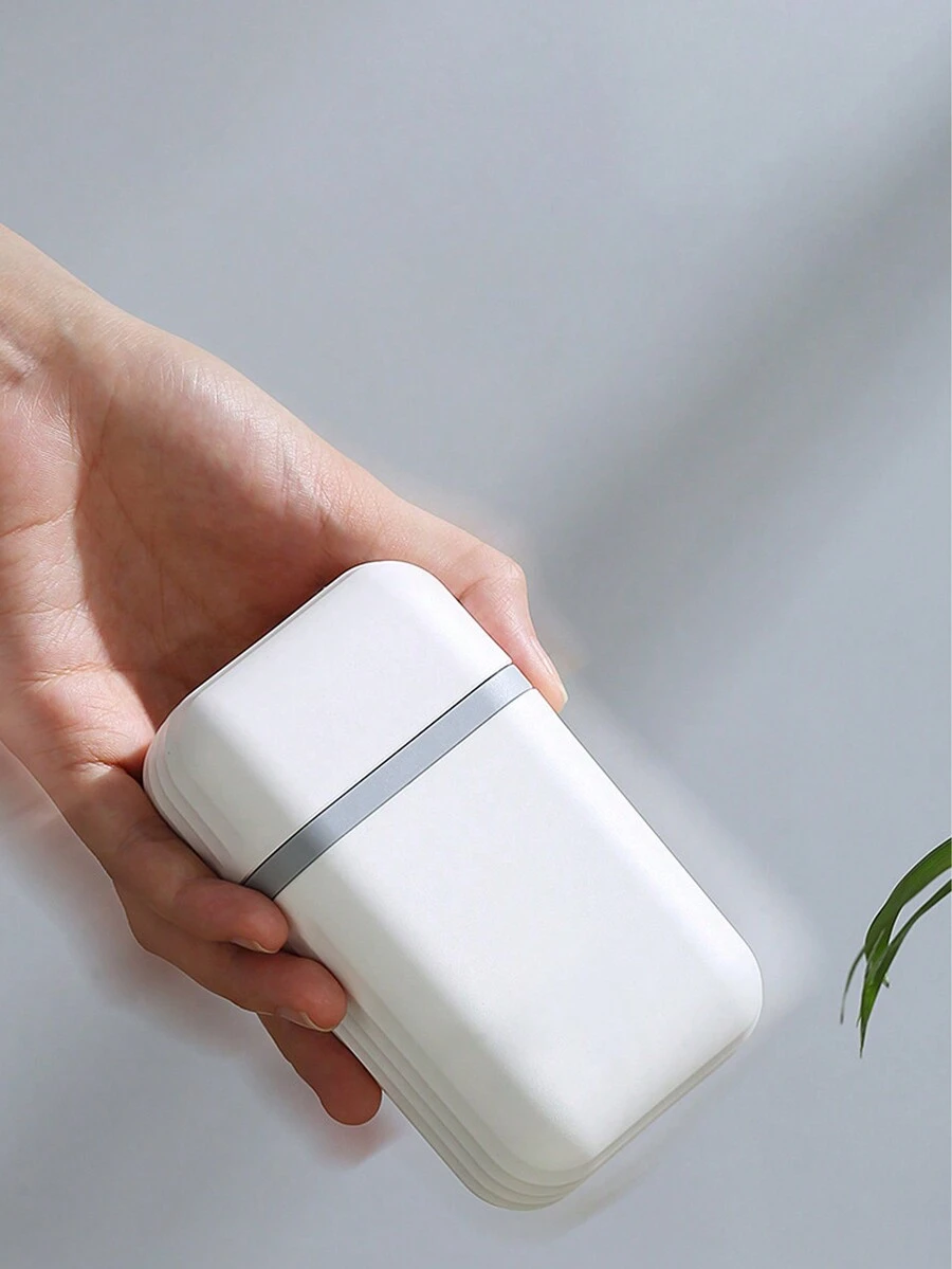 Hộp xà phòng di động 1 CÁI, Hộp xà phòng chống bụi và thoát nước kín, thích hợp cho du lịch leo núi và lưu trữ doanh thu hoang dã có nắp, Hộp sang trọng nhẹ Hộp xà phòng mini -Niêm phong, Hộp xà phòng du lịch để đi xe đạp du lịch, kết hợp hàng ngày. - Xám - Xem 1