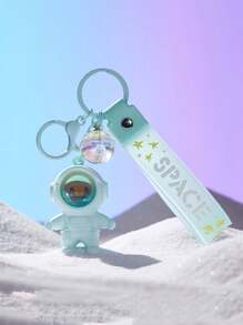 1 buah Gantungan Kunci Lampu LED Mini Astronot Lucu Bentuk Matahari Terbenam, Liontin Portabel untuk Mobil, Tas, Lampu Suasana Fotografi, Cocok Sebagai Hadiah Liburan untuk Anak Perempuan - MultiWarna - View 13