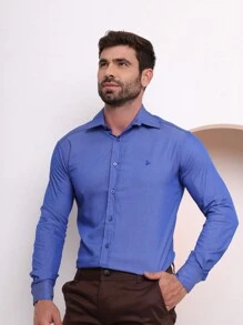 Men Shirts - Blue - View 3