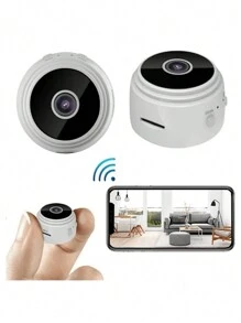 Mini Camera, Wireless Wifi Motion Detection Magnetic Camera, Hd Magnetic Wireless Security Camera, Motion Detection, Indoor/Outdoor Compact Camera With Night Vision, 1080p Portable Home Security Camera Hidden Camera, Small Indoor/Outdoor White Video Recorder, Motion-Activated Night Vision