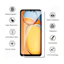 4Pcs 9H HD Transparent Tempered Glass Compatible With Xiaomi 13T 12T 11T Pro 11 Lite Compatible With Redmi Note 13 12 Pro 13C 9 9A A3 9C 9T 10 10C 11s 12s 10s 11A 9S 9 10 11 Pro Turbo 3 POCO X6 Neo C61 X3 M3 C65 C55 M4 F3 F4 GT F5 M5 M5S M6 X4 X5 Pro Screen Protector - Clear - View 6