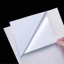 10Sheets A4 Size Matte Silver Printable Vinyl Sticker Paper For Inkjet Printer Waterproof Paper - Matt Silver - View 5