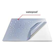 10Sheets A4 Size Matte Silver Printable Vinyl Sticker Paper For Inkjet Printer Waterproof Paper - Matt Silver - View 4
