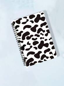 1 pieza Cuaderno de anillas con líneas, libreta de hojas sueltas en blanco simple para oficina y negocios, un bonito regalo para festivales y cumpleaños, útiles escolares, de vuelta a clases - Multicolor - Ver 6