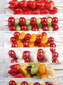 100pcs 30cm Disposable Bamboo Skewers For Barbecue, Cotton Candy, DIY Craft, Fresh Flowers & Fruits, Camping, Available In 200pcs/300pcs/10pcs,Bbq,Picnic,Camping,Garden,Patio,Outdoor,Garden Decor,Outdoor Decor.