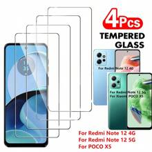 4Pcs 9H HD Transparent Tempered Glass Compatible With Xiaomi 13T 12T 11T Pro 11 Lite Compatible With Redmi Note 13 12 Pro 13C 9 9A A3 9C 9T 10 10C 11s 12s 10s 11A 9S 9 10 11 Pro Turbo 3 POCO X6 Neo C61 X3 M3 C65 C55 M4 F3 F4 GT F5 M5 M5S M6 X4 X5 Pro Screen Protector - Clear - View 17