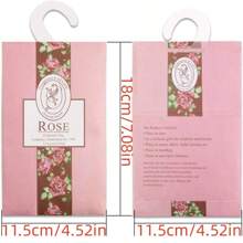 5 件套抽屉和衣柜收纳袋家居袋薰衣草玫瑰茉莉海洋百合柠檬 6 种不同款式挂袋适用于学校、办公室、家居、旅行