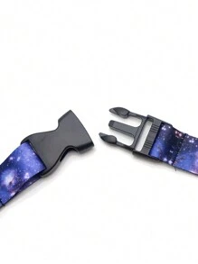 1 szt. Długi smycz z motywem gwiazd i księżyca, idealny dla lekarzy, pielęgniarek, studentów, nauczycieli, pracowników wystawowych, jako identyfikator, może być używany jako prezent, brelok do kluczy lub do codziennego użytku, jako zawieszka do torby na akcesoria samochodowe, szkolna, urocza, gotycka smycz do toreb Y2k z uchwytem na identyfikator, zawieszka do toreb samochodowych