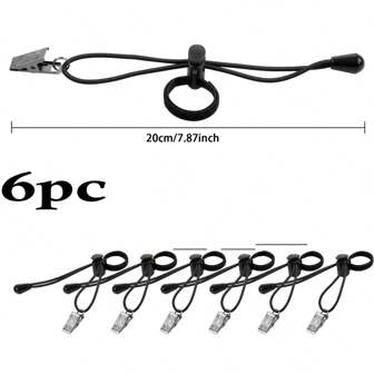 6pcs Background Backdrop Clips, Adjustable Spring Clips Backdrop Clamps Holder For Photo Video Studio