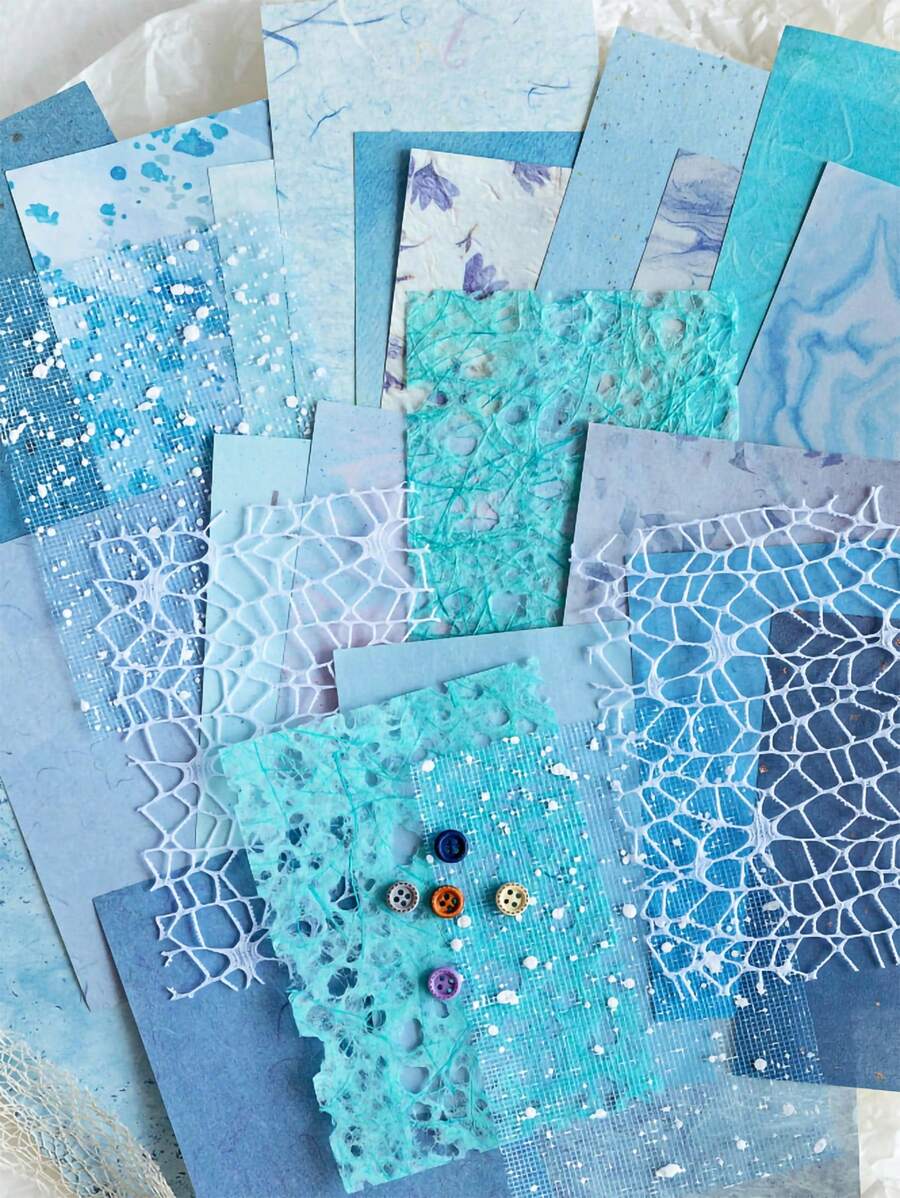 Demiawaking Scrapbooking Papier – 14 Blatt, Vintage-Design, 15x20 Cm, Für Alben, Karten & Geschenke
