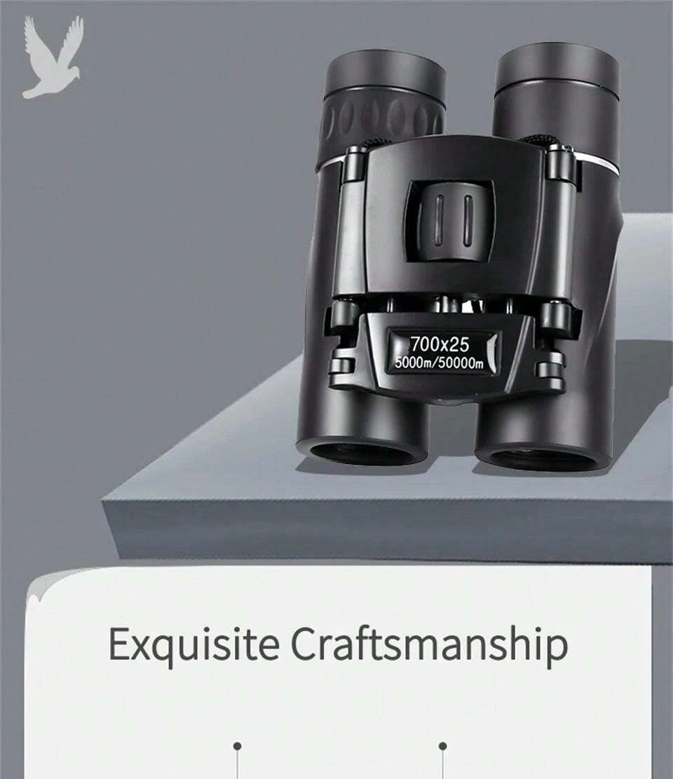 700x25 HD Zoom Portable Powerful Binoculars Long Range BAK4 Telescope
