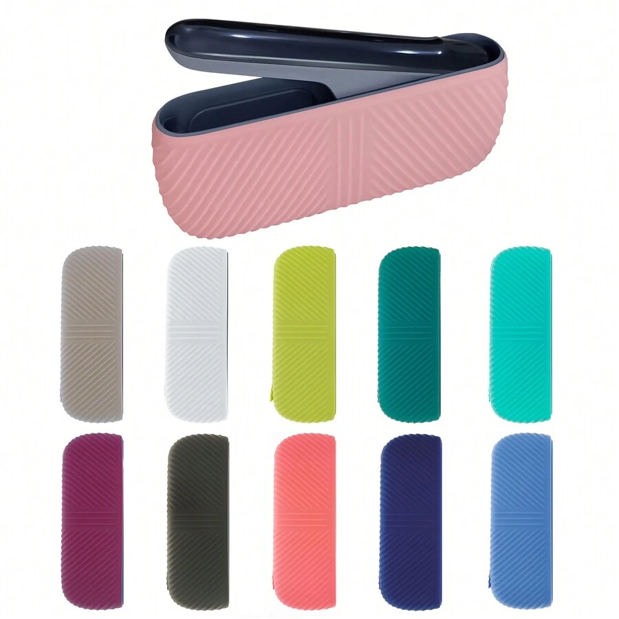 11色超薄硅膠保護殼IQOS ILUMA，柔軟手感條紋保護套IQOS ILUMA I可更換電子煙配件保護套，僅限保護殼 - for iluma - 查看 1