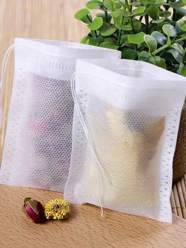 100 pièces Sachet de thé, filtre à thé, sac de trempage, Rentrée des classes