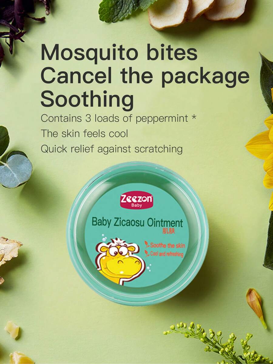 Infants Purple Grass Herbal Cream For Mosquito Bites & Itching Relief