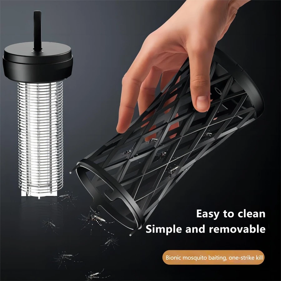 1入組2024新款防蚊蚊蟲藥電燈 - 防水、便攜式、蚊蟲藥-適用於家居、戶外、辦公室防蚊蟲，公寓必備品、家居小配件