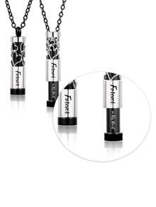 Pet Ashes Cremation Memorial Necklace Jewelry - Multicolor - View 9