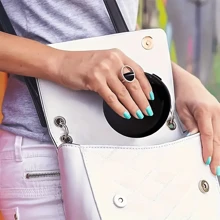 1st Rotundity Myntlåda Dollar Förvaringslåda Euro Myntlåda Myntförvaringslåda - Svart - Visa 4