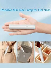 LULAA UV LED Lamp For Drying Gel Nail Polish, Mini USB Nail Lamp, Portable Nail Dryer For Salon, Best Gift For Girls