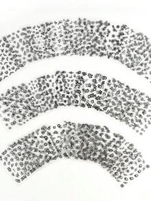 30入組混合風格自粘式3D彩色雛菊花蝴蝶結愛心設計指甲藝術貼紙，適用於DIY裝飾，適用於女性/女孩，美甲沙龍用品6.5*5.5cm - 彩色 - 查看 13