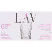 LAV Set Of 6 Glasses 460Cc Keops Range Elegant And Functional Design | Set Of 6 Glasses 460Cc Keops Range Compatible With Hot And Cold Drinks Easy To Clean And Maintain, Perfect For Any Occasion - Multicolor - View 7